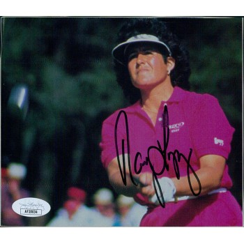 Nancy Lopez LPGA Signed 5.5x6 Cut Magazine Page JSA Authenticated