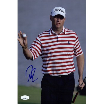 Davis Love III PGA Golfer Signed 8x12 Glossy Photo JSA Authenticated