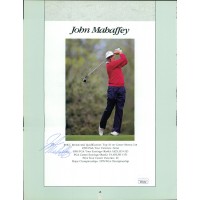 John Mahaffey PGA Golfer Signed 8.5x11 Program Photo Page JSA Authenticated