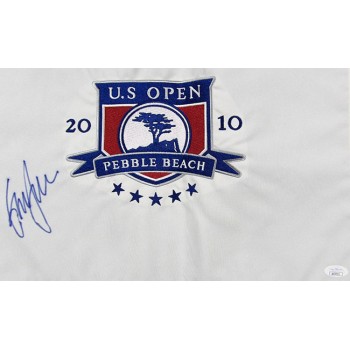 Graeme McDowell Golfer Signed 2010 U.S. Open Golf Pin Flag JSA Authenticated