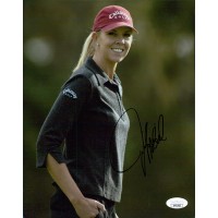 Jill McGill LPGA Golfer Signed 8x10 Glossy Photo JSA Authenticated