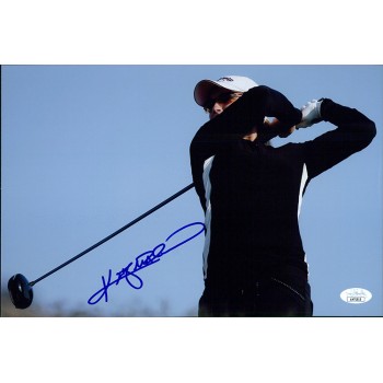 Kristy McPherson LPGA Golfer Signed 8x12 Glossy Photo JSA Authenticated