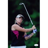 Kristy McPherson LPGA Golfer Signed 8x12 Glossy Photo JSA Authenticated