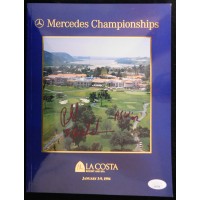 Phil Mickelson Signed 1994 Mercedes Championships Program JSA Authenticated