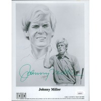 Johnny Miller PGA Golfer Signed 7.5x9.75 Glossy Photo JSA Authenticated
