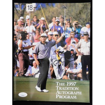 Jack Nicklaus Signed 1997 Tradition Autograph Program JSA Authenticated