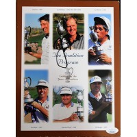 Jack Nicklaus Signed 1998 The Tradition Program JSA Authenticated