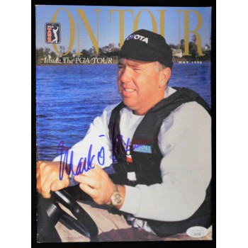 Mark O'Meara Golfer Signed May 1996 On Tour Magazine JSA Authenticated