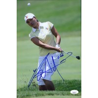 Se Ri Pak LPGA Golfer Signed 8x12 Glossy Photo JSA Authenticated