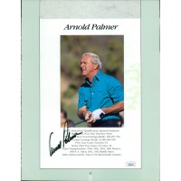 Arnold Palmer and Chi Chi Rodriguez Signed 8.5x11 Cut Magazine Page JSA Authen