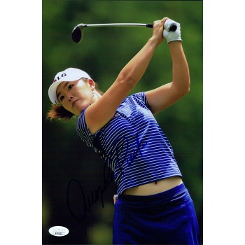 Angela Park LPGA Golfer Signed 8x12 Glossy Photo JSA Authenticated