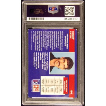 Corey Pavin Signed 1992 PGA Tour Pro Set Card #84 PSA Authenticated