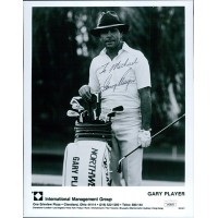 Gary Player Golfer Signed 8x10 Glossy Promo Photo JSA Authenticated