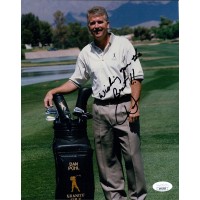 Dan Pohl PGA Golfer Signed 8x10 Glossy Photo JSA Authenticated