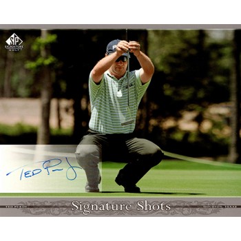 Ted Purdy Signed 2005 SP Signature Shots 8x10 Photo UDA Authenticated