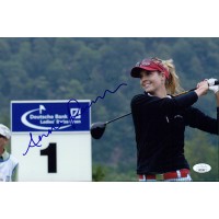 Anna Rawson LPGA Golfer Signed 8x12 Glossy Photo JSA Authenticated