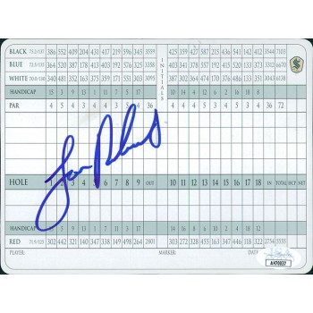 Loren Roberts PGA Golfer Signed Sonoma Golf Club Scorecard JSA Authenticated