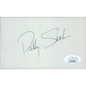 Patty Sheehan LPGA Golfer Signed 3x5 Index Card JSA Authenticated