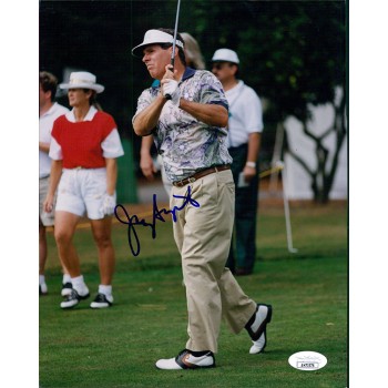 Jay Sigel PGA Golfer Signed 8x10 Glossy Photo JSA Authenticated