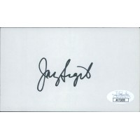 Jay Sigel PGA Golfer Signed 3x5 Index Card JSA Authenticated