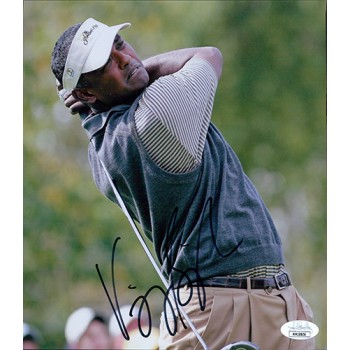 Vijay Singh Golfer PGA Signed 8x9 Matte Photo JSA Authenticated