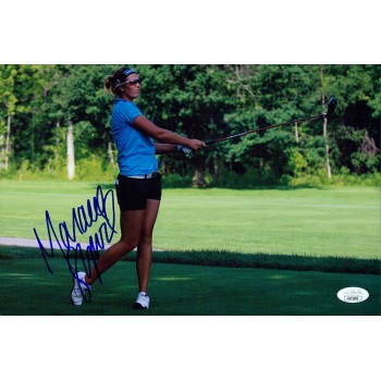 Marianne Skarpnord LPGA Golfer Signed 8x12 Glossy Photo JSA Authenticated