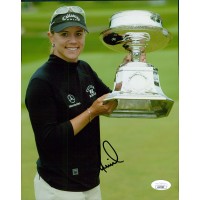 Annika Sorenstam LPGA Golfer Signed 8x10 Glossy Photo JSA Authenticated