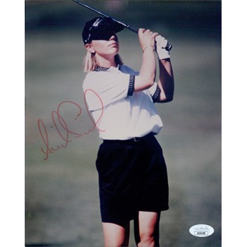 Annika Sorenstam LPGA Golfer Signed 8x10 Glossy Photo JSA Authenticated