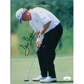 Dave Stockton PGA Golfer Signed 8x11 Cut Magazine Page Photo JSA Authenticated