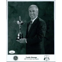 Curtis Strange PGA Golfer Signed 8x10 Glossy Photo JSA Authenticated