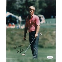 Hal Sutton PGA Golfer Signed 8x10 Matte Photo JSA Authenticated