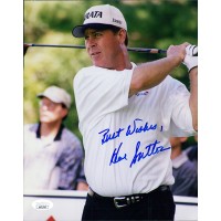 Hal Sutton PGA Golfer Signed 8x10 Glossy Photo JSA Authenticated
