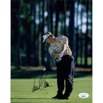 David Toms PGA Golfer Signed 8x10 Glossy Photo JSA Authenticated