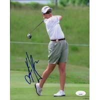 Karrie Webb LPGA Golfer Signed 8x10 Glossy Photo JSA Authenticated