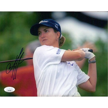 Karrie Webb LPGA Golfer Signed 8x10 Glossy Photo JSA Authenticated