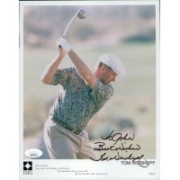 Tom Weiskopf PGA Golfer Signed 8x10 Glossy Photo JSA Authenticated