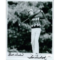 Tom Weiskopf PGA Golfer Signed 8x10 Glossy Photo JSA Authenticated