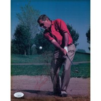 Fuzzy Zoeller PGA Golfer Signed 8x10 Cardstock Photo JSA Authenticated