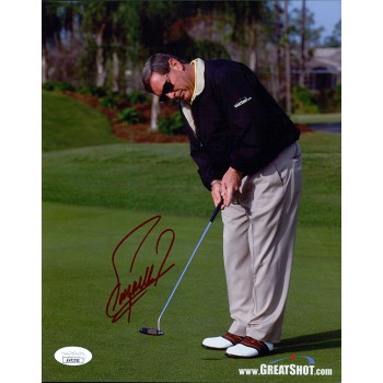 Fuzzy Zoeller PGA Golfer Signed 8x10 Glossy Photo JSA Authenticated