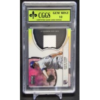 Alex Cobb Tampa Bay Rays 2011 Bowman Sterling Relic Card #RRR-ACO CGGS 10 Mint