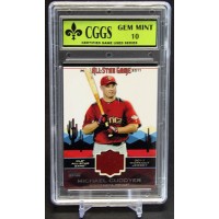 Michael Cuddyer 2011 Topps All-Star Stitches Game Card #AS-24 CGGS 10 Gem Mint