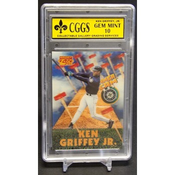 Ken Griffey Jr. 1995 Pinnacle Sportflix Hammer Team #HT1 CGGS 10 Gem Mint