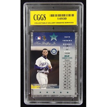Ken Griffey Jr. Mariners 1997 Donruss Elite Baseball Card #5 CGGS 10 Mint