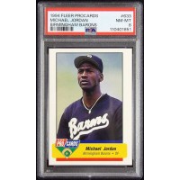 Michael Jordan Birmingham Barons 1994 Fleer Procards Card #633 PSA 8 Near MINT