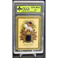 Joe Nathan 2007 UD Artifacts MLB Apparel Gold Card /199 #MLBJN CGGS 10 Gem Mint