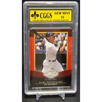 Alex Rodriguez Yankees 2011 Topps Triple Threads Card /1500 #95 CGGS 10 Gem Mint