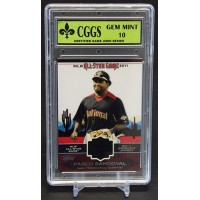 Pablo Sandoval 2011 Topps All-Star Stitches Game Card #AS-38 CGGS 10 Gem Mint