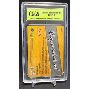 Mark Teixeira 2007 Upper Deck Sweet Spot Memorabilia Card SW-MT CGGS 10 Gem Mint
