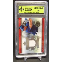 Mark Teixeira Rangers 2007 Upper Deck Game Materials Card #UD-MT CGGS 10 Mint