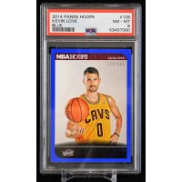 Kevin Love Cleveland Cavaliers 2014 Panini Hoops Blue Card #108 PSA 8 NM-MT /349